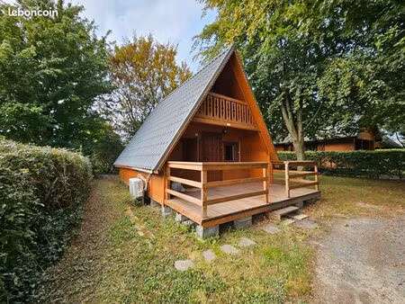 chalet bois 15 mn de va