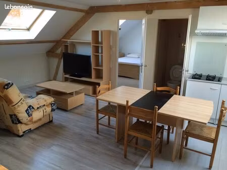 location appartement t2 meublé 42m2 (loi carrez) / 62m2 au sol à troyes 570 charges compri