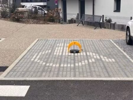 place de parking sécurisé