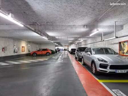 parking sécurisé - paris 75008 - alma george v