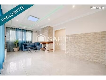 appartement de 80m² rénové en 2022 + balcon + parking