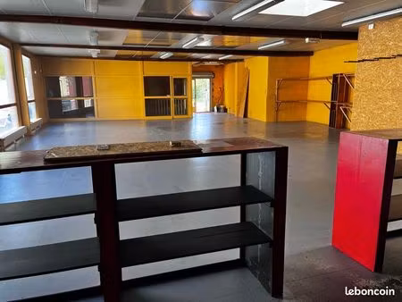 local 500 m² + terrain – idéal artisan / stockage – loyer attractif