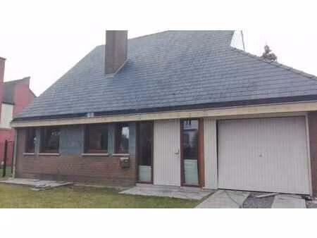 à louer mons – maison 3 ch  jardin  garage  parking