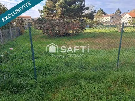 terrain constructible viabilisé à vendre