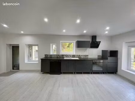 appartement f5 avec terrain