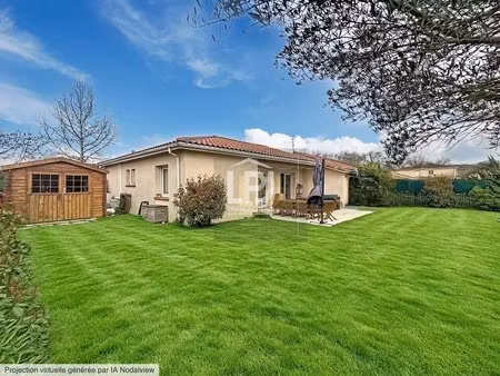 saint-simon – villa de plain-pied t5 de 98 m2 avec jardin