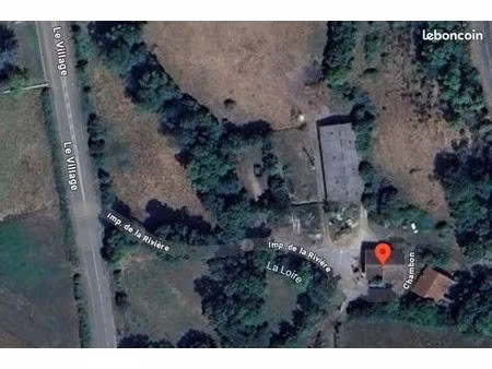 maison  batis et terres agricoles ouroux