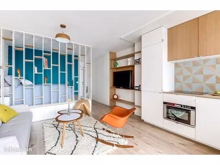 t1 haussmannien 27m² rénové architecte