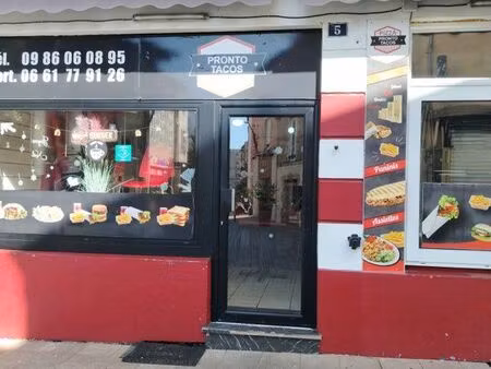 fonds de commerce restauration rapide – cusset centre