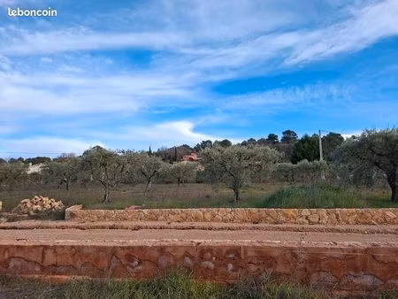 terrain constructible viabilisé 1000m2