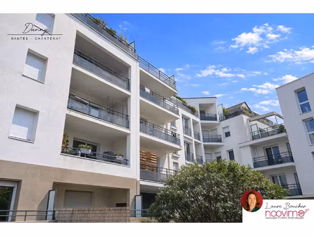 nantes chantenay - t3 traversant avec terrasse et parking