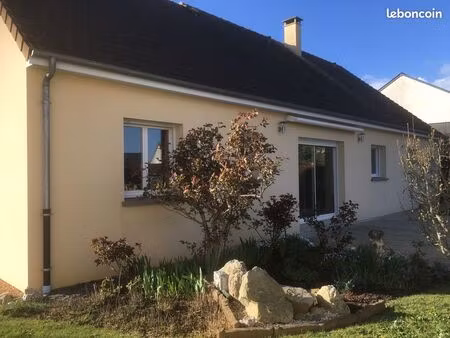 maison indépendante plain pied 3 chambres terrain 500m2 rouillon