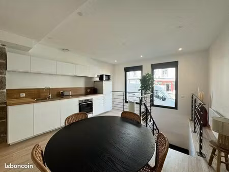 duplex / souplex 2 chambres entièrement rénové – vendu meublé