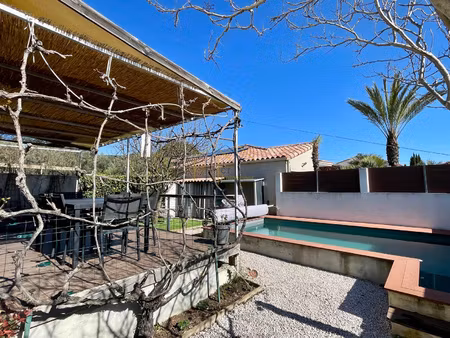 proche gignac - villa t4 avec jardin et piscine