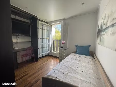 meylan loue chambre chambre dans appartement rez-de-chaussée  accès extérieur