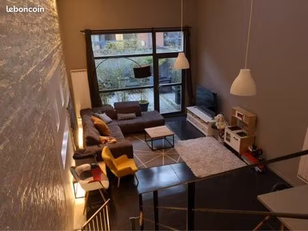 avelin loft à louer 74m2 avec terrasse