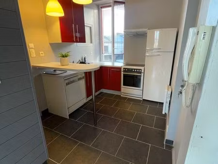 à louer appartement t1bis non-meublé 40m² saint brieuc