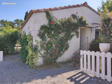 ? à louer – maison meublée 1 chambre avec jardin – construction 2014