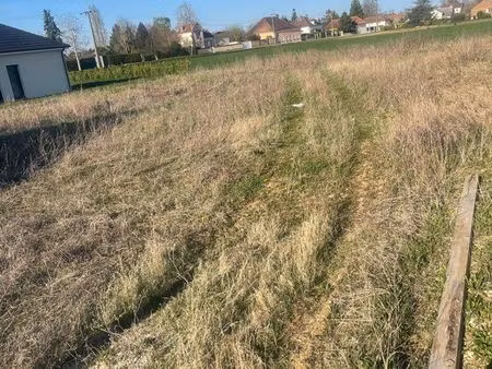 terrain constructible viabilisé