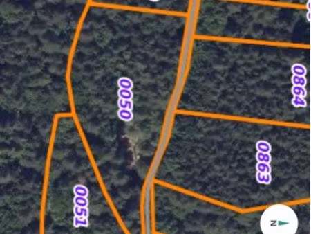 vend parcelles boisé