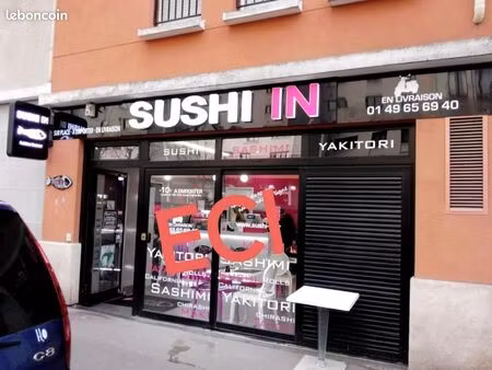 fonds de commerce restauration rapide 40 m²