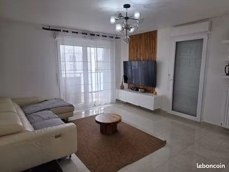 appartement 3 pièces meublé avec balcon et parking – sannois (quartier piscine)