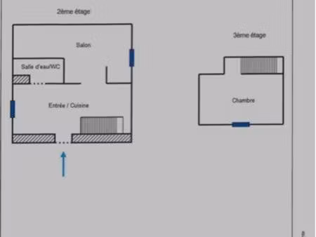 appartement 2 pièces à louer