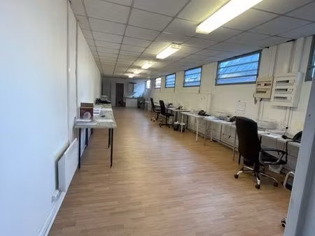 bureau lumineux 120 m² – pantin rue delizy – divisible – dispo immédiate