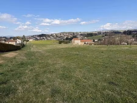 terrain constructible viabilisé à vendre