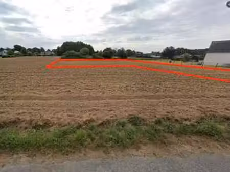 vente terrain à cléguérec (56480) : à vendre / 1394m² cléguérec