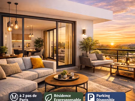 vente appartement 2 pièces 66 m² les lilas (93260)