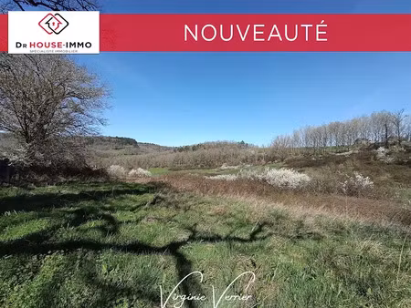 vente terrain 6923 m² à louignac (19310)  48 500 €