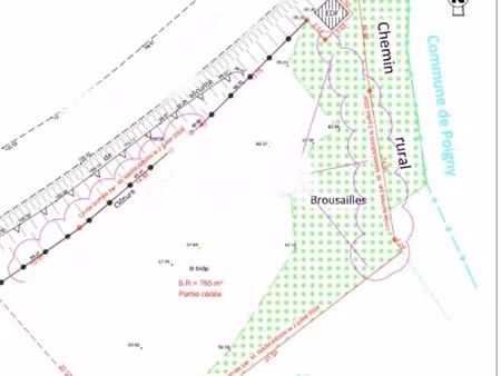vente terrain 765 m² à sainte colombe (77650)  58 000 €