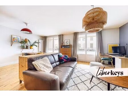 bel appartement t3 entièrement refait à neuf de 72m² - rue hénon - croix-rousse