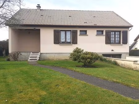 maison de plain pied 3 chambres à gournay en bray