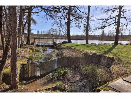 a 30 min de troyes - superbe etang avec chalet