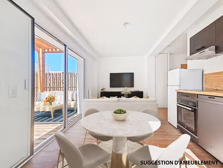 appartement neuf avec grande terrasse exposée sud