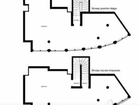 local commercial neuf – 180 m² – extraction – asnières-s