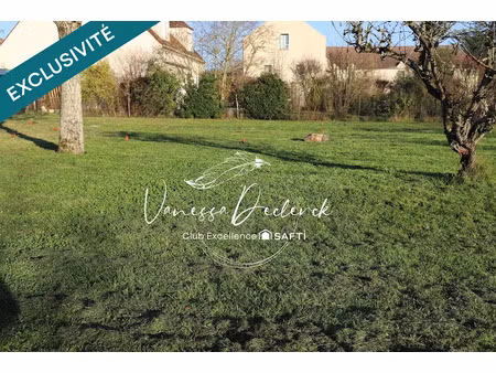 vente terrain à batir 690 m² à saint-maurice-montcouronne (91530)  149 000 €