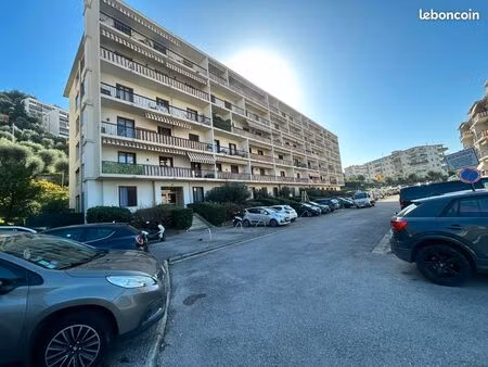 appartement mont boron 3p+parking+cav