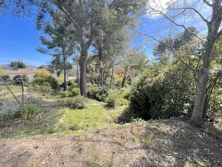 vente terrain 573 m² à la cadière-d'azur (83740)  295 000 €