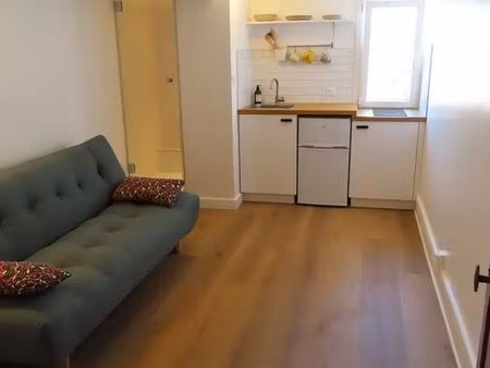 loue studette 14m² entièrement rénovée dans résidence art déco  saint-jean-de-luz