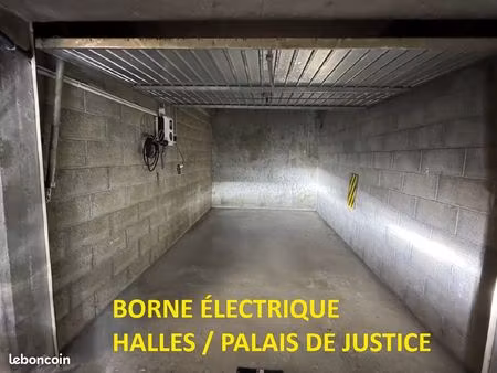 garage box sécurisé + borne électrique – lyon 3 (halles p. bocuse / place guichard / part 