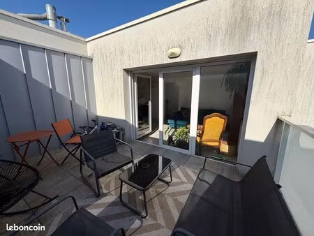appartement 3 pièces avec patio et parking – périgny