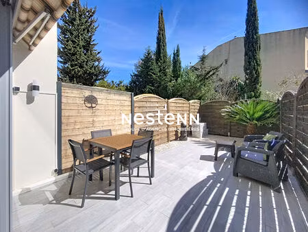 golfe juan - 2p -37m2- mer - terrasse 40m2 - parking-cave- piscine