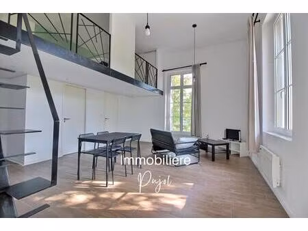 saint tronc - 13010 - appartement type 2 meublé avec mezzanine et stationnement