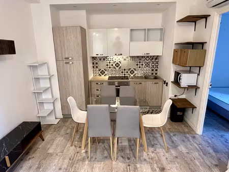 nice nord gorbella / cyrille besset : meublé 2 pièces 30m2 c