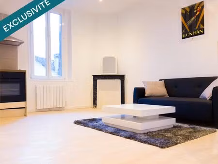 t2 avec terrasse et cave  proche gare  petite copropriété