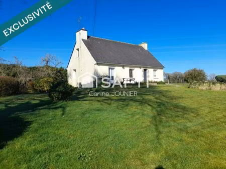 maison de plain-pied en campagne à 1km du bourg
