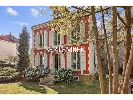 maison - chatou - 5 chambres - jardin